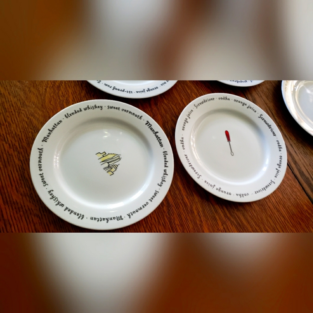Pottery barn Cocktails plate